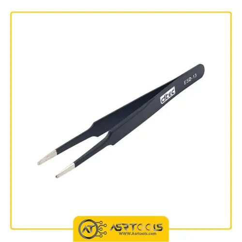 انبر پنس دیتک مدل DTEC ESD-13 سایز 115 میلی متر-0-dtec-esd-13-tweezers