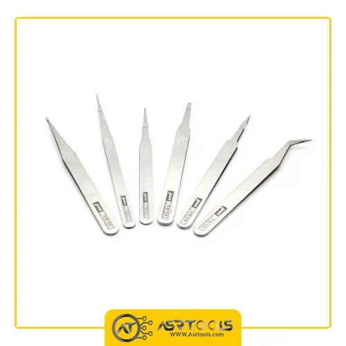 انبر پنس گوی مدل gooi TS-12 سایز 100 میلی متر-0-gooi-ts12-tweezers