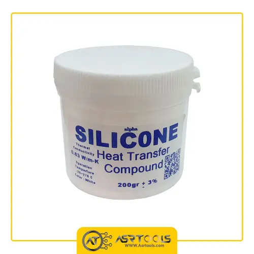 خمیر سیلیکون آلفا مدل alpha SILICONE 200gr-0-alpha-silicone-heat-transfer-compound-200gr