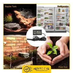 دماسنج و رطوبت سنج دیجیتال پنلی مدل LX8011 (-50°C~70°C)-0-Digital Temperature Humidity Meter LX8011