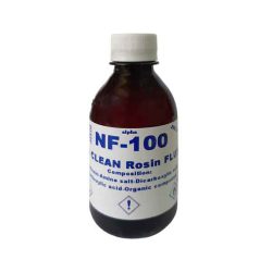 مایع فلاکس آلفا مدل NF-100 250cc-0-no clean rosin flux alpha nf-100 250cc