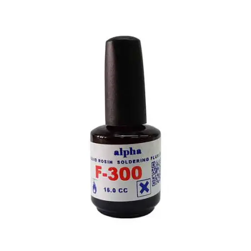 مایع فلاکس آلفا مدل alpha F-300 15cc-0-liquid rosin soldering flux ra alpha f-300 15cc