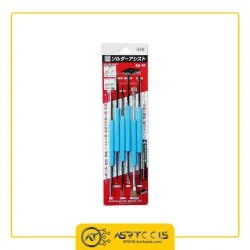 مجموعه 6 عددی ابزار لحیم کاری مدل SA-10 ASRTOOLS
