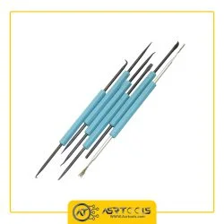 مجموعه 6 عددی ابزار لحیم کاری مدل SA-10 ASRTOOLS
