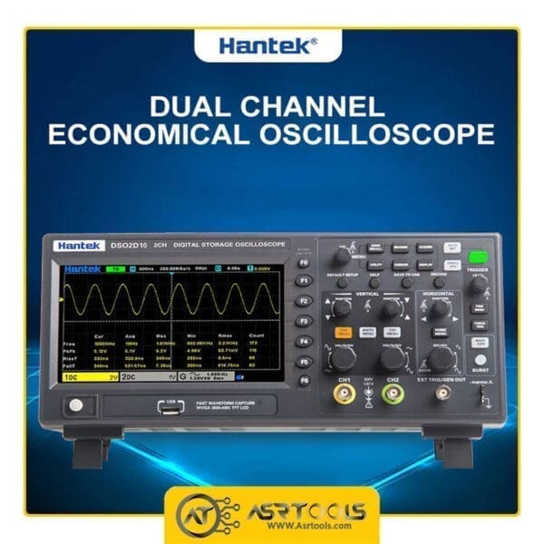 اسیلوسکوپ دیجیتالی هانتک مدل HANTEK DSO-2D10-0-digital-oscilloscope-hantek-dso-2D10