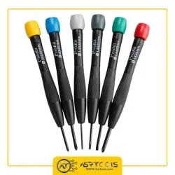 ست پیچ گوشتی ساعتی پروسکیت مدل Proskit 8pk-2061 مجموعه 6 عددی-0-proskit 8pk-2061 6pc precision screwdriver set