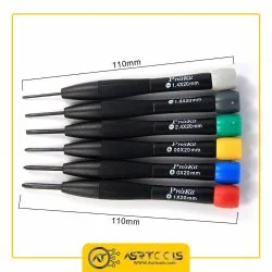ست پیچ گوشتی ساعتی پروسکیت مدل Proskit 8pk-2061 مجموعه 6 عددی-0-proskit 8pk-2061 6pc precision screwdriver set