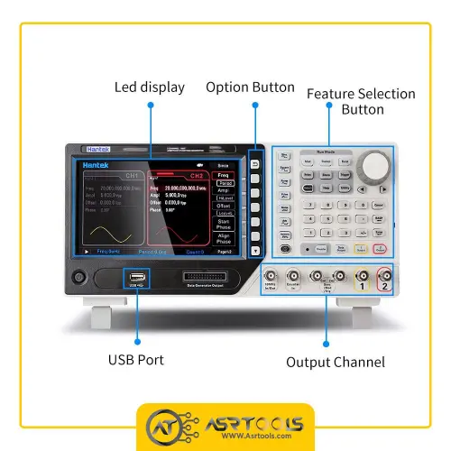 سوئیپ فانکشن ژنراتور هانتک مدل HANTEK HDG-6202B-0-function-generator-hantek-hdg6202b