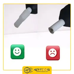 شلنگ نسوز قلع کش پمپی مدل 1 متر