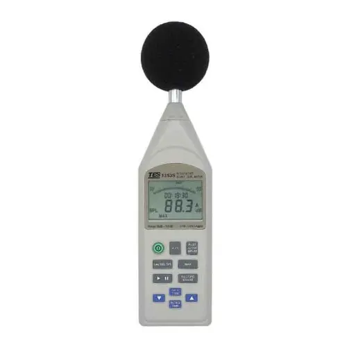 صدا سنج LEQ تی ای اس مدل TES-1353S-0-SSEYL TES-1353S Integrating Sound Level Meter(USB) TES 1353S