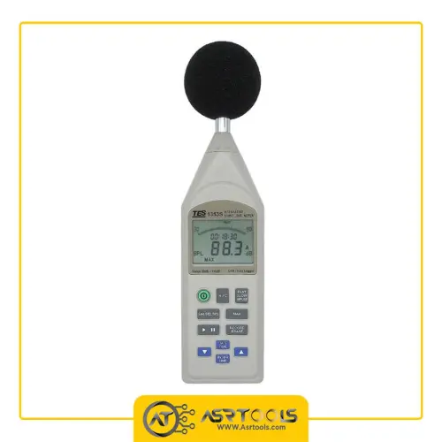 صدا سنج LEQ تی ای اس مدل TES-1353S-0-SSEYL TES-1353S Integrating Sound Level Meter(USB) TES 1353S