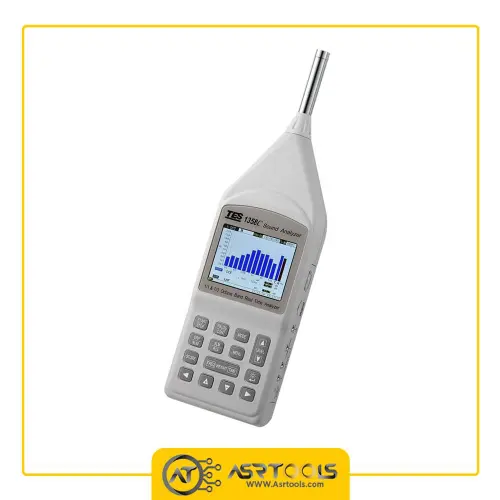صدا سنج آنالیزور دار تی ای اس مدل TES-1358C-0-TES 1358C Sound Analyzer IEC 61672-1 Class 2 Standard. Real Time 11 & 13 Octave Band Analysis