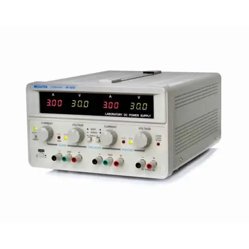 منبع تغذیه دوبل تراکینگ مگاتک مدل MEGATEK MP-3003D-0-megatek mp-3003d digital dc dual power supply