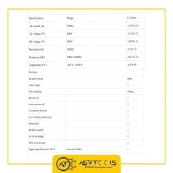 مولتی متر کلمپی یونی تی مدل UNI-T UT206A-0-UNI-T UT206A Digital Clamp Meters