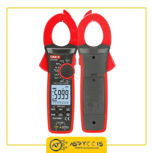 مولتی متر کلمپی یونی تی مدل UNI-T UT206B-0-UNI-T UT206B Digital Clamp Meters UT200 1000A Series