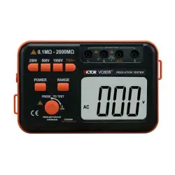 میگر دیجیتال ویکتور مدل +Victor VC-60B-0-Insulation Tester VICTOR VC60B+