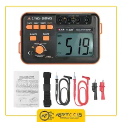 میگر دیجیتال ویکتور مدل +Victor VC-60B-0-Insulation Tester VICTOR VC60B+