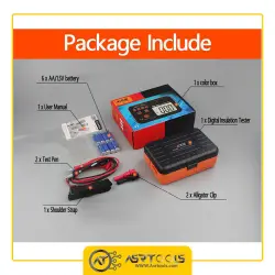 میگر دیجیتال ویکتور مدل +Victor VC-60B-0-Insulation Tester VICTOR VC60B+