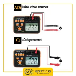 میگر دیجیتال ویکتور مدل +Victor VC-60B-0-Insulation Tester VICTOR VC60B+