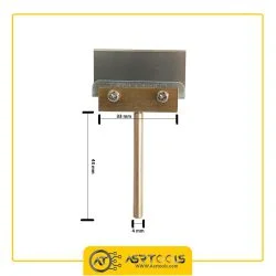 نوک هویه تیغه ای مدل ASR-T40 مناسب برای هویه 40W-0-ASR-T40 40W T-Shaped Copper Head Screen Adhesive Removal
