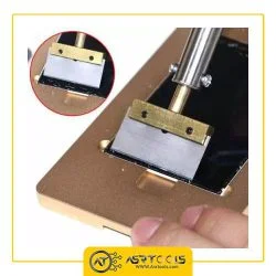 نوک هویه تیغه ای مدل ASR-T40 مناسب برای هویه 40W-0-ASR-T40 40W T-Shaped Copper Head Screen Adhesive Removal