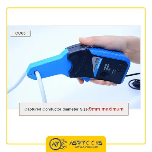 پراب جریان ACDC اسیلوسکوپ هانتک مدل HANTEK CC-65-0-hantek ACDC Current Clamp CC-65