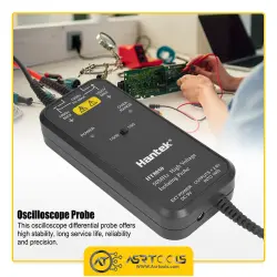 پراب دیفرانسیلی (ایزوله) اسیلوسکوپ هانتک مدل HANTEK HT-8050-5-Hantek HT8050 Oscilloscope Probe Oscilloscope High Voltage Differential Probe 150 1500 US Plug 100-240V