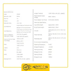 پراب دیفرانسیلی (ایزوله) اسیلوسکوپ هانتک مدل HANTEK HT-8050-5-Hantek HT8050 Oscilloscope Probe Oscilloscope High Voltage Differential Probe 150 1500 US Plug 100-240V