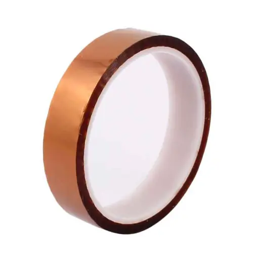 چسب نسوز کپتون مدل Kapton 20mm-0-kapton-tape-bga-high-temperature-heat-resistant-polyimide-pcb-bga-wave-soldering-20mm