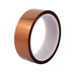 چسب نسوز کپتون مدل Kapton 30mm-0-Kapton Tape BGA High Temperature Heat Resistant Polyimide PCB BGA Wave Soldering 30mm