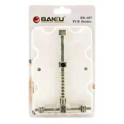 گیره سه فک فنری باکو مدل baku BK-687-0-BAKU BK687 PCB HOLDER