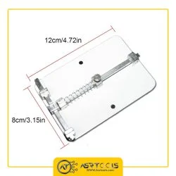 گیره سه فک فنری باکو مدل baku BK-687-0-BAKU BK687 PCB HOLDER