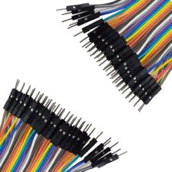 سیم فلت برد بورد دو سر نر مدل MM-20cm مجموعه 40 عددی