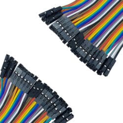 سیم فلت برد بورد دو سر ماده مدل FF-20cm مجموعه 40 عددی