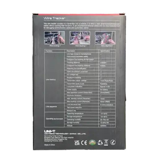تستر کابل و ردیاب یونی تی مدل UNI-T UT682D