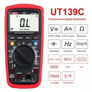 مولتی متر دیجیتال یونی تی مدل UNI-T UT139C عصرتولز
