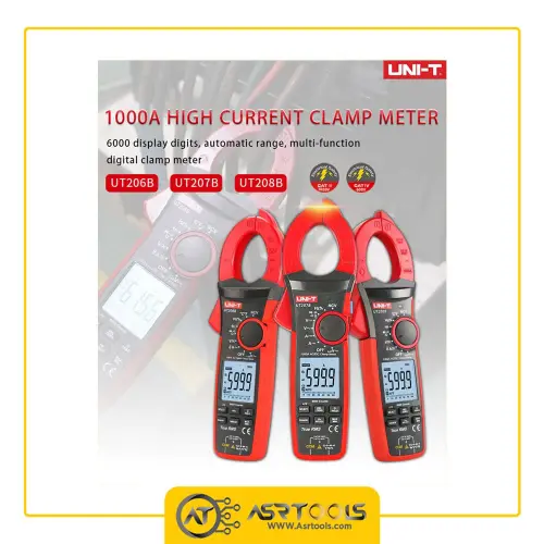 مولتی متر کلمپی یونی تی مدل UNI-T UT208B asrtools