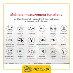 مولتی متر کلمپی یونی تی مدل UNI-T UT208B asrtools