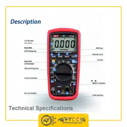 مولتی متر دیجیتال یونی تی مدل UNI-T UT139C ASRTOOLS