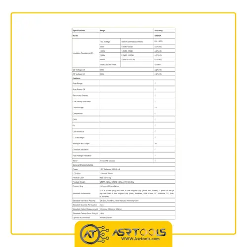 میگر دیجیتال یونی تی مدل UNI-T UT513A