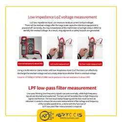 مولتی متر کلمپی یونی تی مدل UNI-T UT208B asrtools