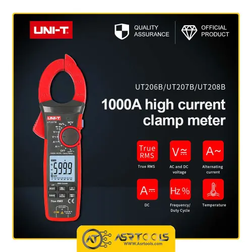 مولتی متر کلمپی یونی تی مدل UNI-T UT207B عصرتولز