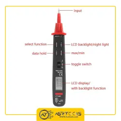 UNI-T UT118B Pen Type Digital Multimeter-0-مولتی متر قلمی یونی تی مدل UNI-T UT118B
