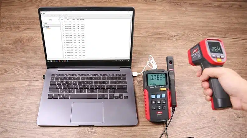 توان سنج لیزری یونی تی مدل UNI-T UT385