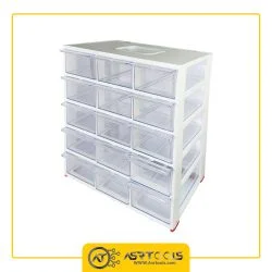 جعبه ابزار 15 کشو نیک مدل NIK 405-0-toolbox-15-drawers-plast-NIK 405