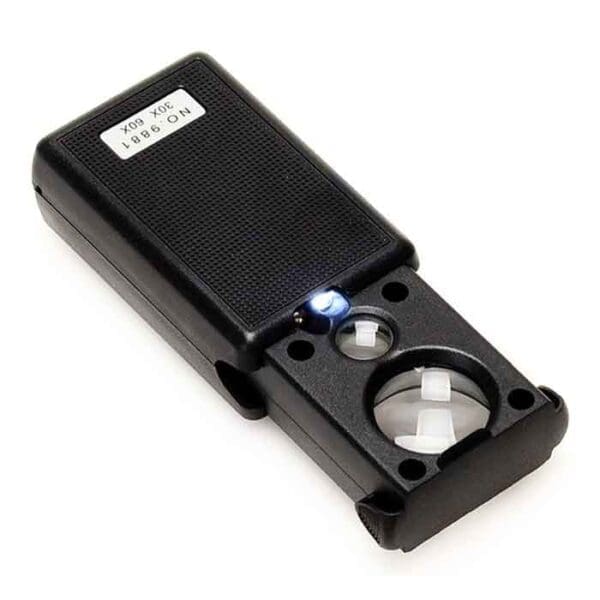 ذره بین دستی مدل MG9881-0-magnifier 9881 30X 60X 12MM 21MM