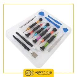ست پیچ گوشتی و قاب باز کن مدل SW-1688 مجموعه 14 عددی-0-SW-1688 14 In 1 Mobile Phone Repair Tools Screwdrivers Kit For Smartphone PC Tablet
