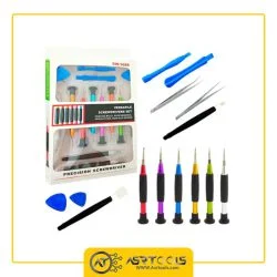 ست پیچ گوشتی و قاب باز کن مدل SW-1688 مجموعه 14 عددی-0-SW-1688 14 In 1 Mobile Phone Repair Tools Screwdrivers Kit For Smartphone PC Tablet