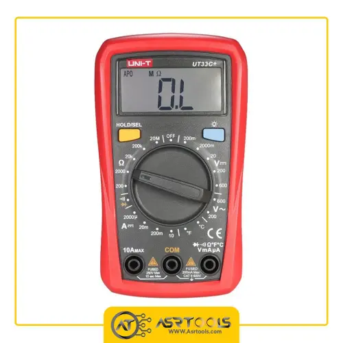 مولتی متر دیجیتال یونی تی مدل +UNI-T UT33C-0-+UNI-T UT33C Digital Multimeters