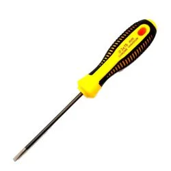پیچ گوشتی دو سو 7.5 سانتی متر مدل 75×3-0-chrome-vanadium-screwdriver-3x75mm-y20745